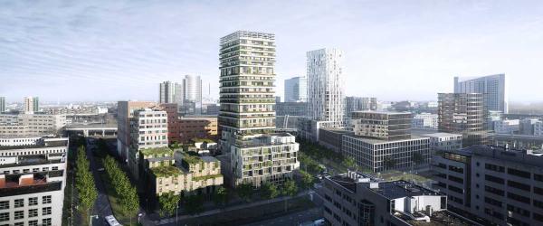 Vertical: 5 architecten, 5 lichtplannen, een gebouw