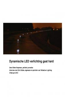 Dynamische LED verlichting door Elske Koopman